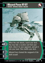 Blizzard Force AT-ST - Foil